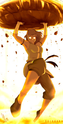 solkorra:   Korra The Power of The Avatar State by SolKorra 