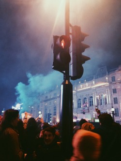 meatinjection:  Ferguson protest this evening was really emotional