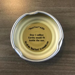 @snapple was giving real facts before #alternativefacts were