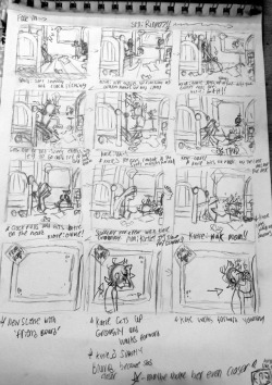 Beginning to storyboard my final film, kudos to you if you can