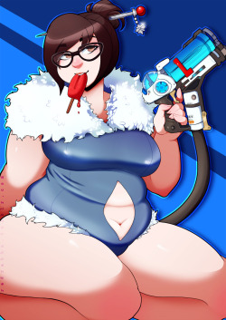 redrabbu:  Mei is bae!!Print will be available at Anime Expo!