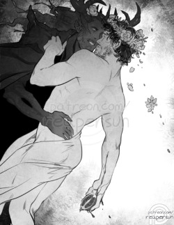 ~Support me on Patreon~Will and Hannibal as Persephone and Hades,