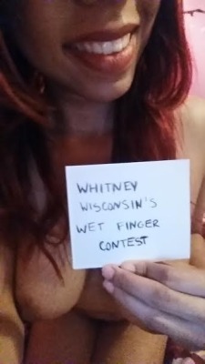 himitsudesuuu:  Here is my 2nd entry for Whitney Wisconsinâ€™s Wet Finger Contest! My main blogÂ  Â  Â  Â  Â Â Buy my videos  Follow Whitneyâ€™s new blog and view the other contest entries! http://whitneywisconsinagain.tumblr.com/ http://imwhitneywisconsi