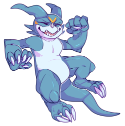 azheim:  i wanted to do gabumon instead but for whatever reason