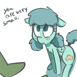 I decided to make some ponies.The small blue one is PenelopeThe
