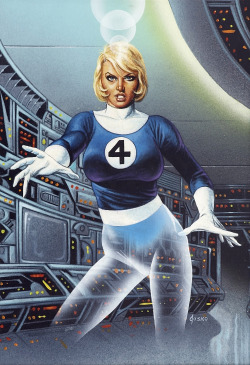 travisellisor:  Marvel Masterpieces Invisible Woman trading card