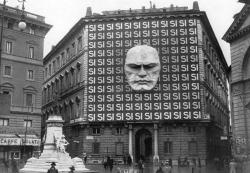 paxmachina:  Benito Mussolini’s Fascist Party headquarters,