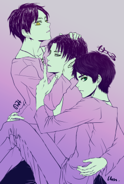 ereri-is-life:  urnI have received permission from the artist