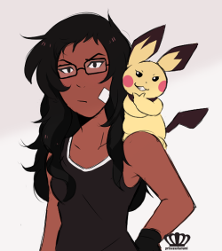   i have a pichu named choco and this is how i imagine her face