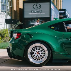 stancenation:  Pretty neat color on this Rocket Bunny FRS. //