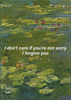 breezeblogs:  tfb - cough it out // claude monet -   Le Bassin