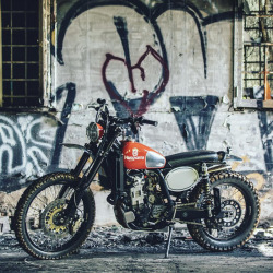 caferacerpasion:  Husqvarna 510 Scrambler - Analog motorcycles