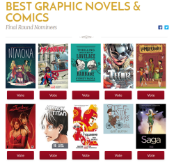 nebezial-asheri:  sunstone is in the finals for graphic novels