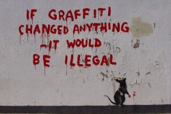 kill-nazi-punks:  Banksy is the best 