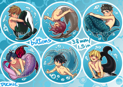 canardette:  spacingoutcircle:  Free! Merkids buttons by Duckie!
