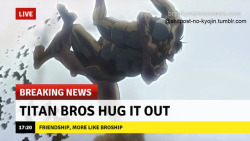 shitpost-no-kyojin: Breaking news: Eren got his ass handed to
