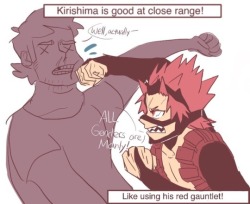kirisheems:  extremely self-indulgent kirishima-ing