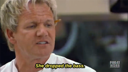 fancycannibal:  i was watching hell’s kitchen and someone dropped