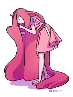 Princess Bubblegum by lead character & prop designer Matt
