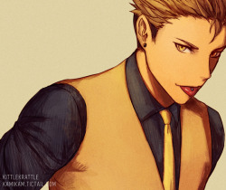kittlekrattle: Terushima preview from the HQ!! Fanzine「Suits」!! 