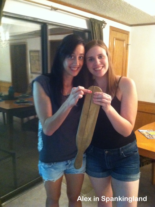 Heather Green and I had this broken on us by Val at www.amateurspankings.com last summer. :D
