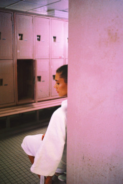 thisismayan:  Kaya in the locker room 