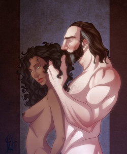 interracial-art:   interracial sex  