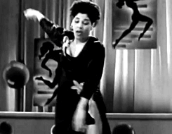 theladybadass:  Helen Humes and female dancers in Dizzy Gillespie’s 1947 musical film, Jivin’ in Be-Bop 