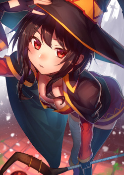 sieben002:  megumin (kono subarashii sekai ni shukufuku wo!)