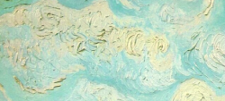 tearyplant:  logija:  sky by Vincent Van Gogh (details)  plant