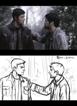 hud-arts:  Supernatural Redrawn by msloveless 