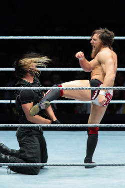 wrestlinghurts:  Daniel Bryan & Seth Rollins in Japan