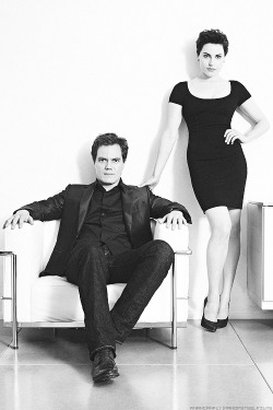 dcufilms:   Michael Shannon andAntje Traue photographed by Jason