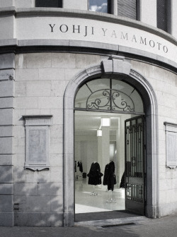   Yohji Yamamoto Boutique in Antwerp, Belgium Located in Mode