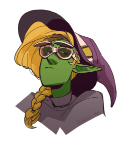 robbicide: My good pal asked for Taako in the glasses from the