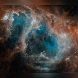 The Soul Nebula in Infrared from Herschel #nasa #apod #esa #jpl