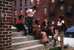 kradhe:    Latin Youths at Lynch Park in Brooklyn, in June of