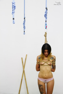 telaraqua:  Shibari con Makido & Xana 