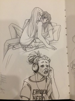 zed-echo-art:  Some super fun doodles I did Please excuse the