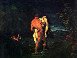 king-without-a-castle:  Paul Cezanne - The Abduction  