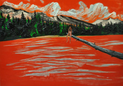 terresauvage:   Kim Dorland, Morning Swim, 2010  