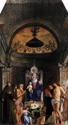 renaissance-art:  Bellini c. 1487 San Giobbe Altarpiece  