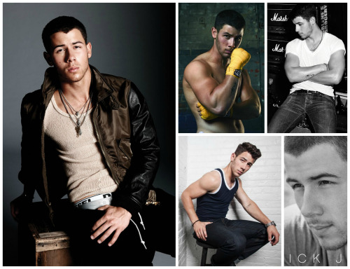 Nick Jonas (again and again!) Nick Jonas collage: http://hothungjocks.tumblr.com/post/56940795582/non-jock-post-sorry-but-mr-nick-jonas-pic-top