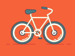 dribbblepopular:  Bike Original: http://ift.tt/1wI67WP 