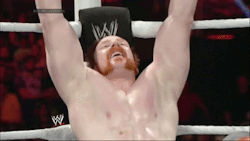 Sweaty Sheamus from Monday Night Raw