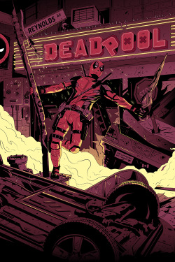 xombiedirge:  Deadpool by Oli Riches & Laurie Greasley