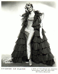  Yvonne Le Claire Another 60’s-era dancer managed by Sol Goodman,