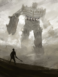 assorted-goodness:  The Shadow of the Colossus Created by Mike