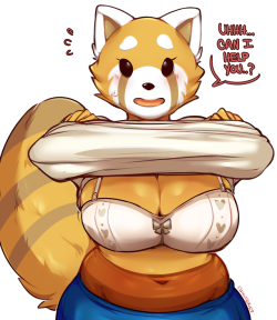 queenchikkibug:quick sketch of that one red panda yes~ and in