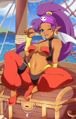 exlicru:Shantae dat bountiful booty~ ;9